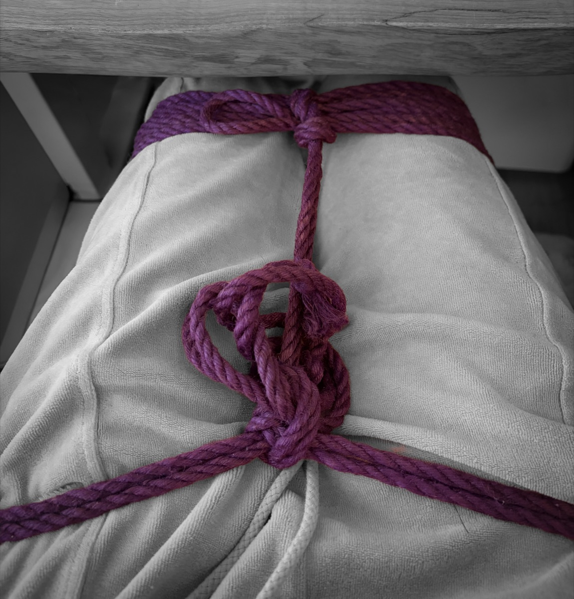 Rope detail, studio session